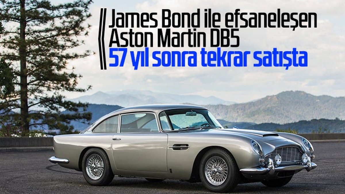 Aston Martin efsanesi DB5, 57 yıl sonra yeniden üretildi