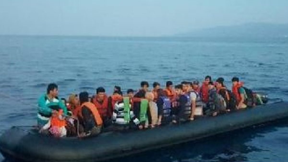 Balıkesir'de 116 kaçak göçmen ve 1 organizatör yakalandı