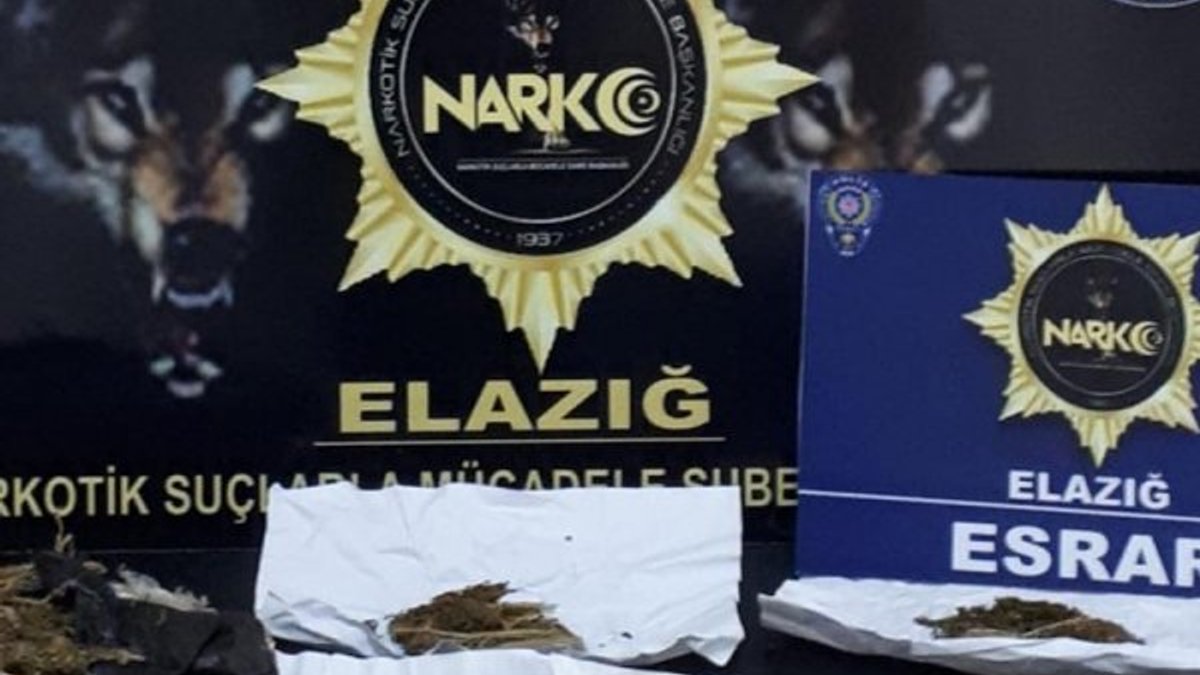 Elazığ'da uyuşturucu operasyonu: 14 gözaltı