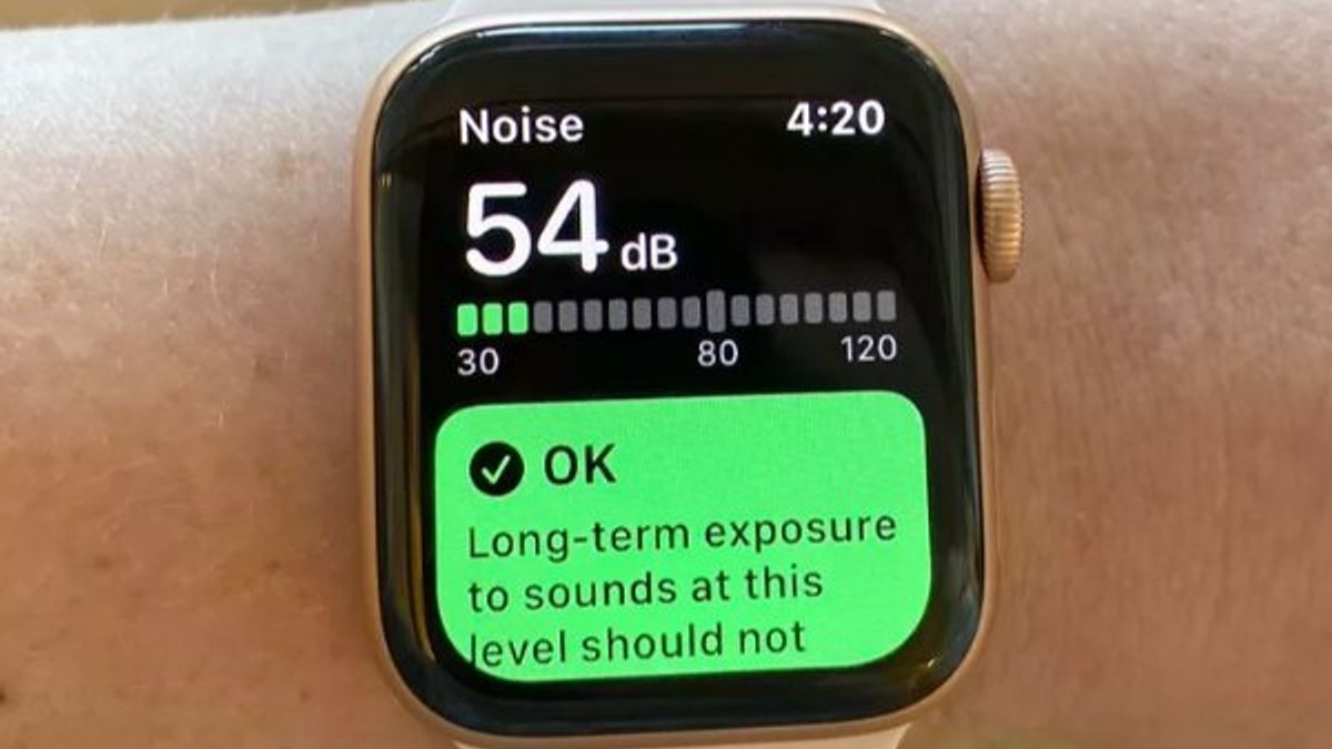 Apple Watch Gürültü uygulaması nasıl kullanılır