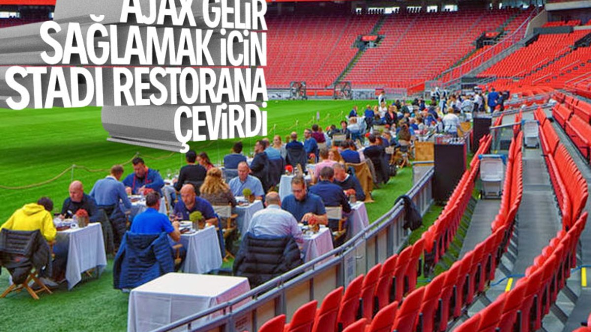 Ajax, Johan Cruyff Arena'yı restorana çevirdi