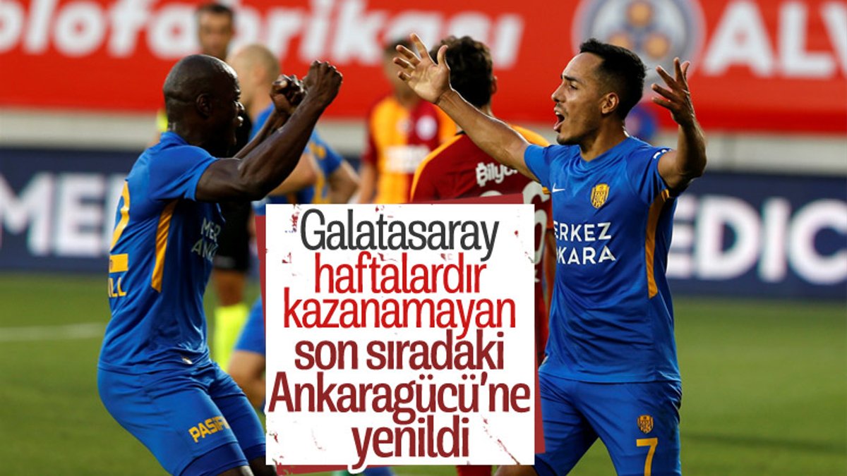 Galatasaray, Ankara’dan eli boş döndü