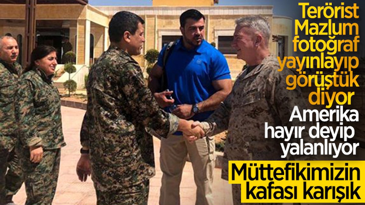Frank McKenzie YPG'yi ziyaret etti
