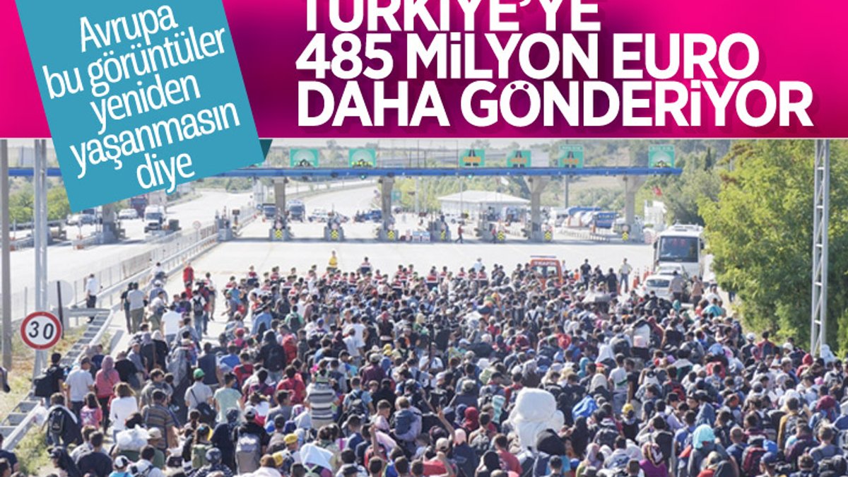AB'den Türkiye'deki sığınmacılara 485 milyon euro yardım