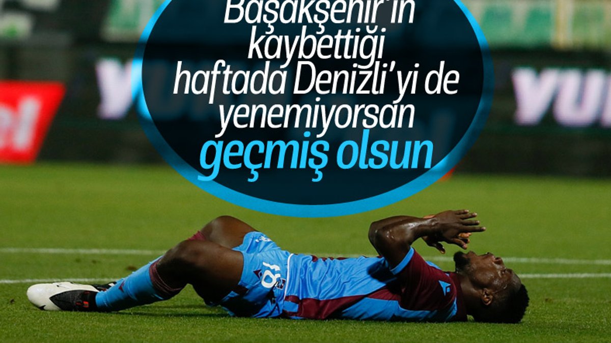 Trabzonspor, Denizlispor'a yenildi