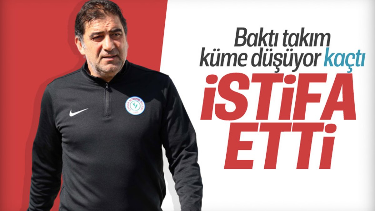 Rizespor'da Ünal Karaman istifa etti