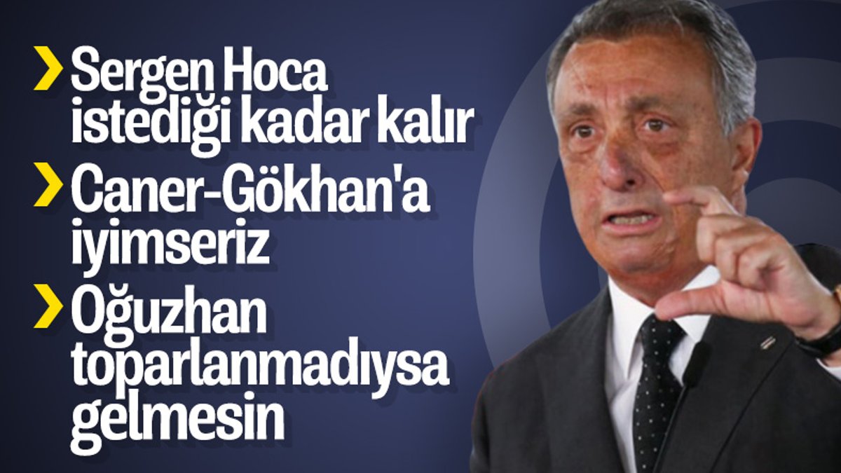 Ahmet Nur Çebi: Sergen Hoca'nın geleceği parlak