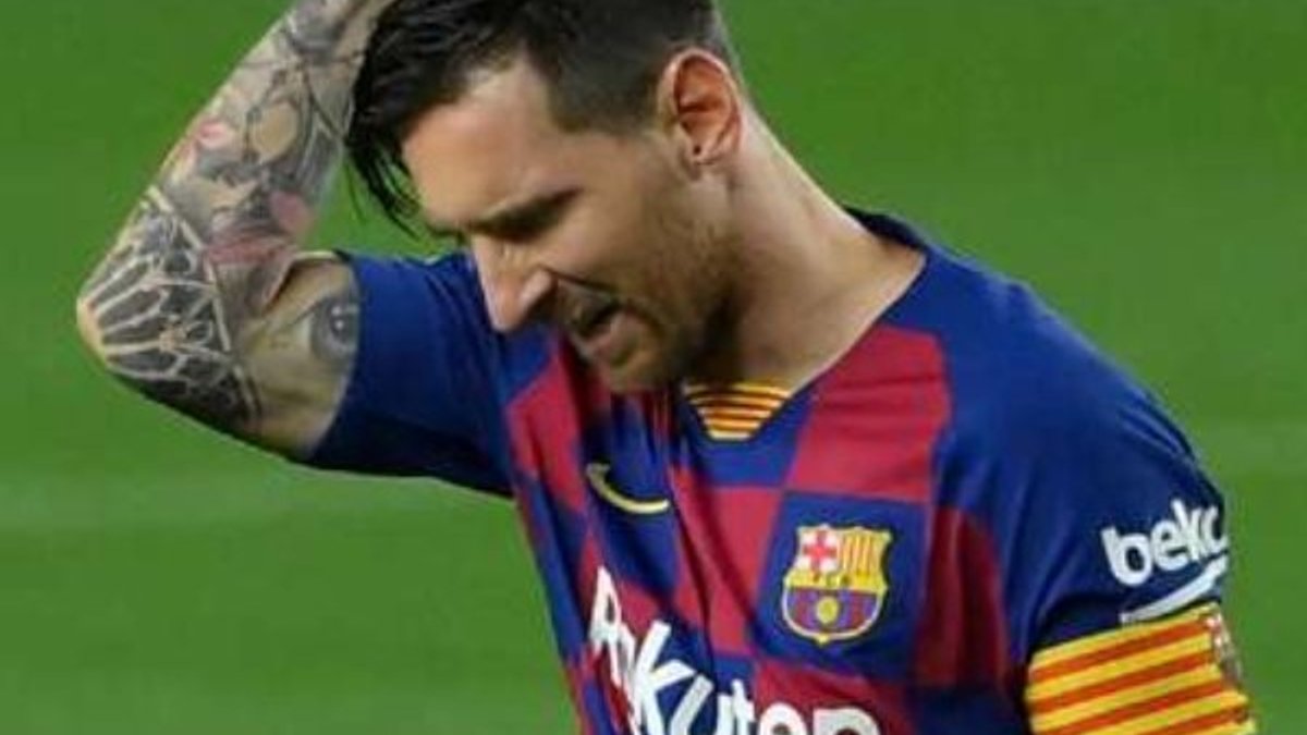 Messi: Düzensiz, zayıf ve tutkusuz bir takımdık