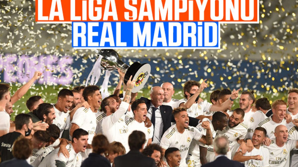 Real Madrid bir hafta kala şampiyon