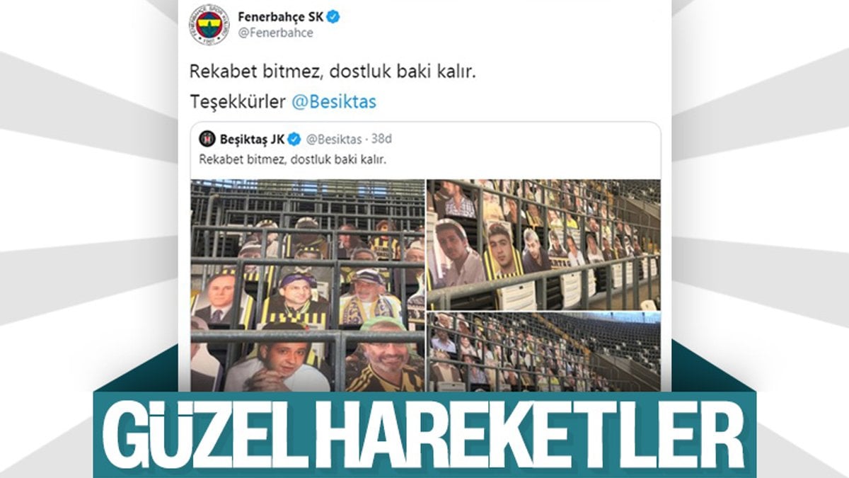 Beşiktaş, vefat eden F.Bahçelileri unutmadı