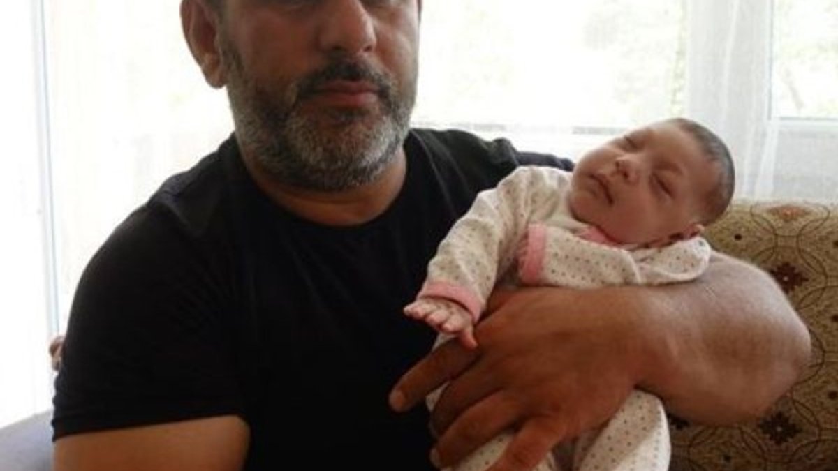 Konya'da kafasındaki kitleden kurtulan Hale bebek