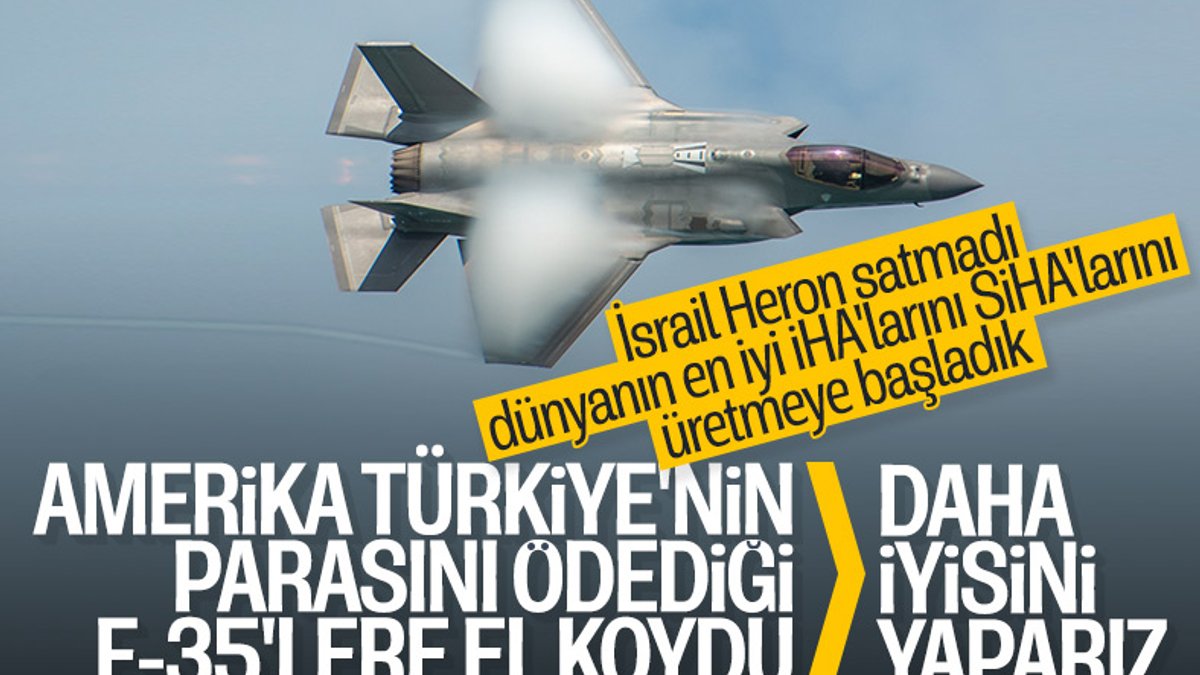 Türkiye'nin F-35'leri ABD'ye devredildi