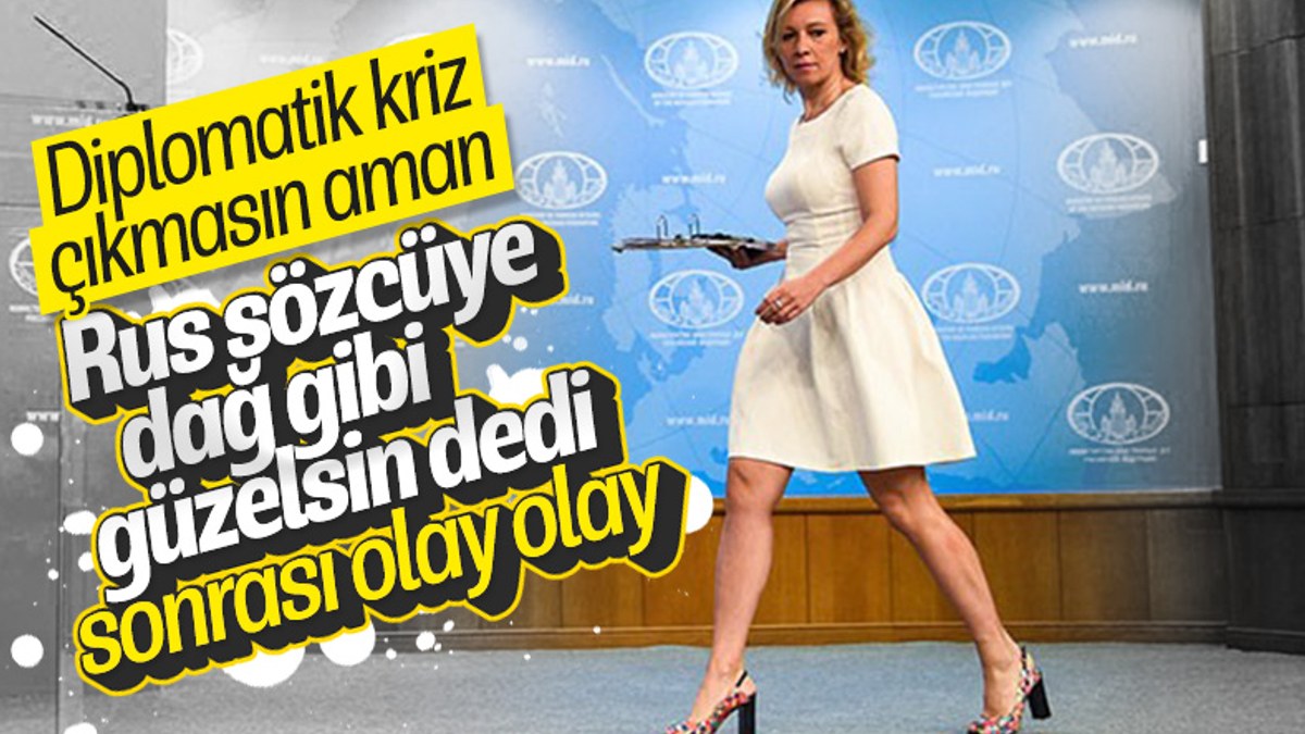 Rus sözcü Zaharova ile Türk takipçisi arasındaki konuşma