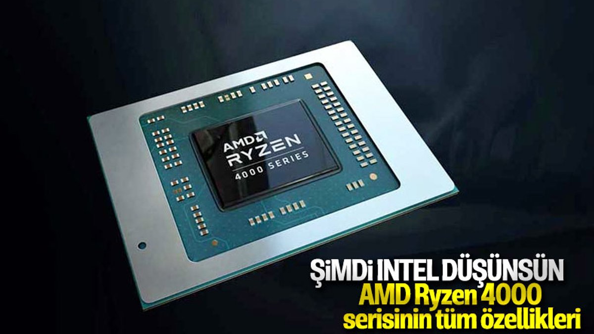 AMD, Ryzen 4000 masaüstü işlemci serisini duyurdu