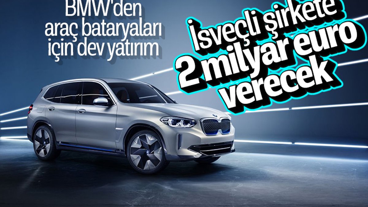 BMW, araç bataryaları için İsveçli şirketle anlaştı