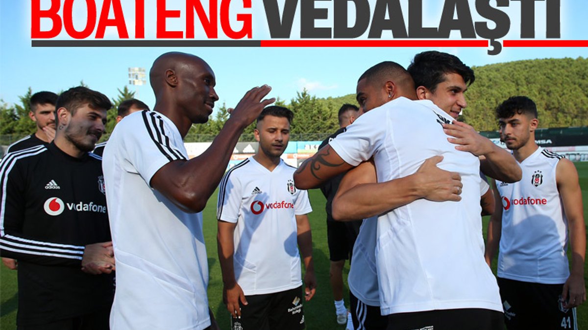 Boateng, Beşiktaş'tan ayrıldı