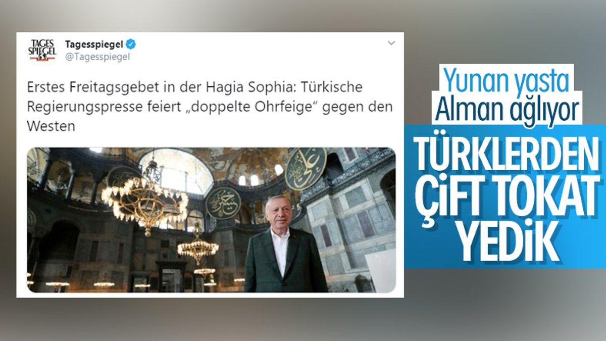 Alman gazetesi: Türkiye'den Batı'ya çift tokat