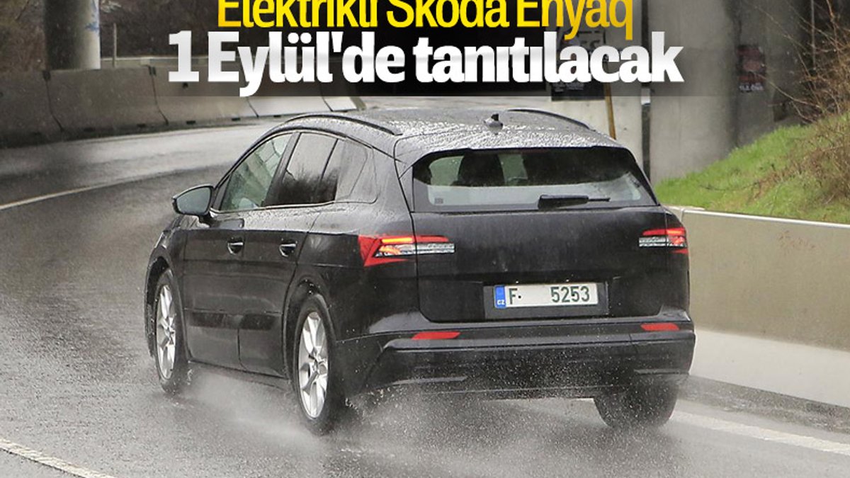 Skoda'nın elektrikli SUV modeli eylülde geliyor