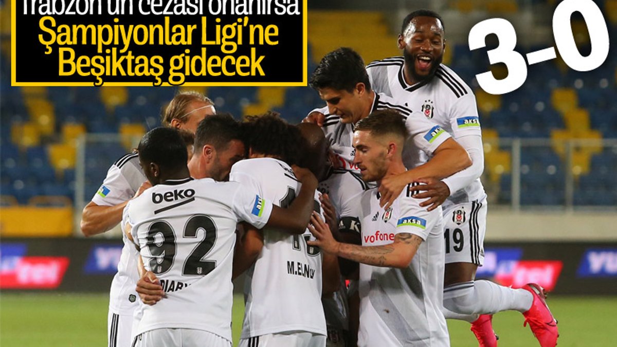 Beşiktaş, ligi üçüncü sırada tamamladı