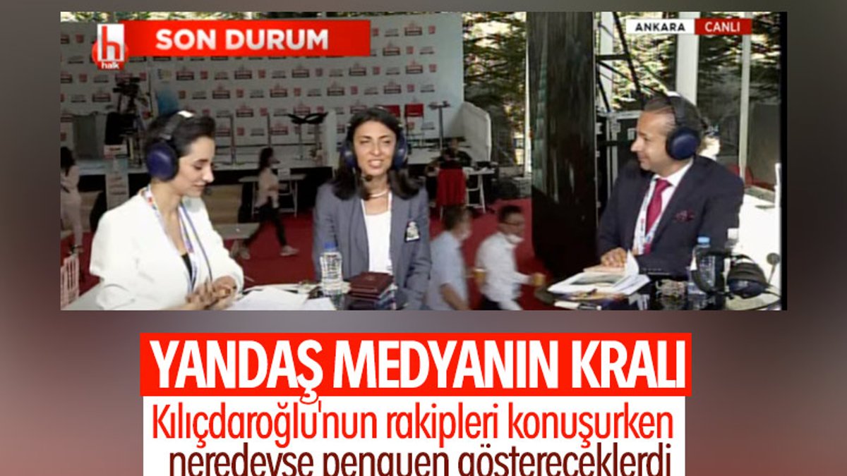 Halk TV'de Kılıçdaroğlu'nun rakipleri görmezden gelindi