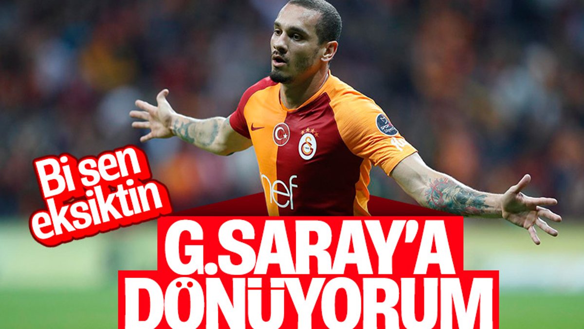 Maicon: Şimdi Galatasaray'a geri dönme zamanı
