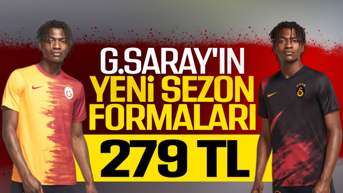 Galatasaray'ın yeni sezon formaları
