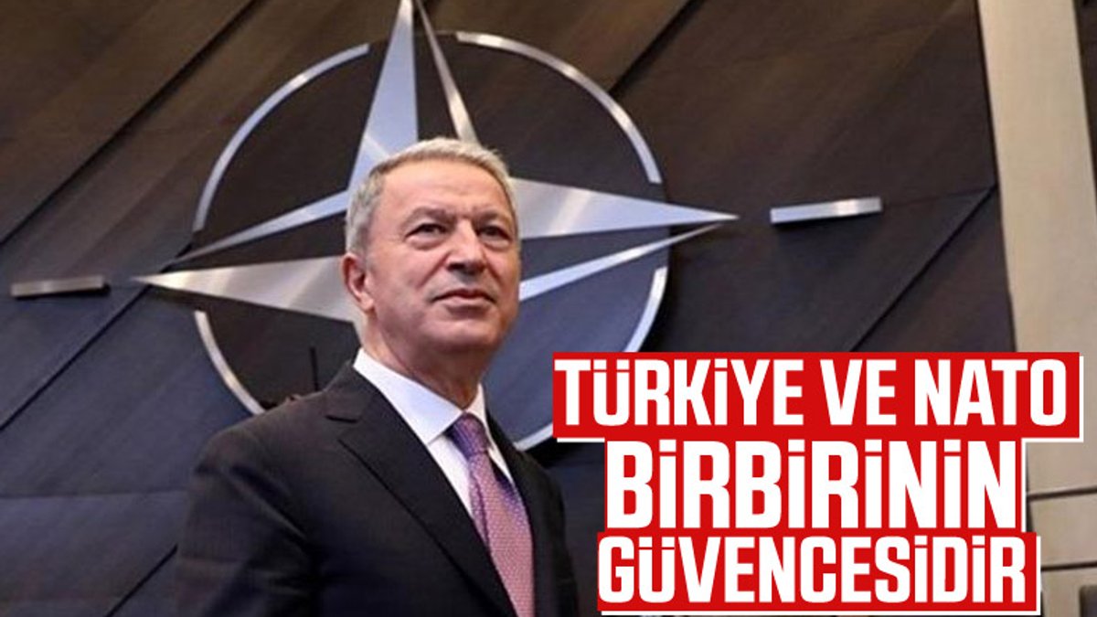 Hulusi Akar: Türkiye, NATO'nun güvenliğinin merkezidir