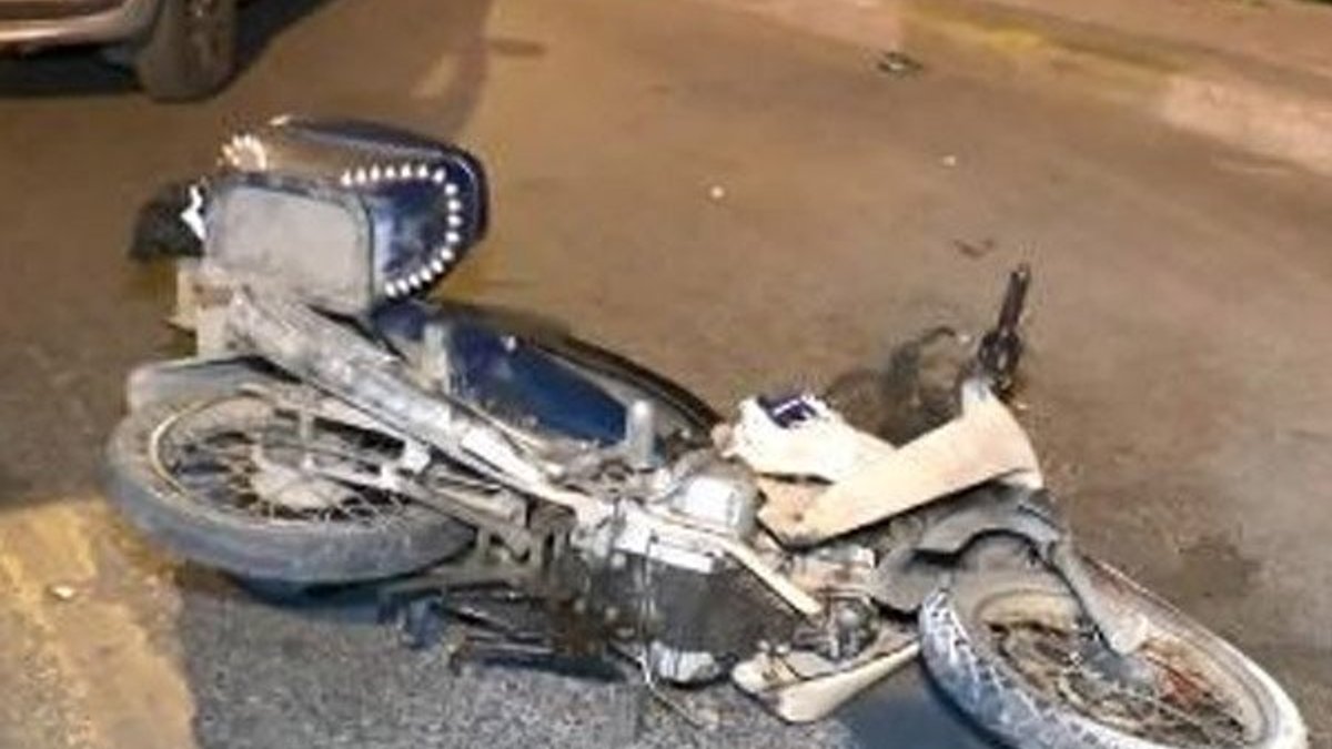 Polisten kaçan motosiklet sürücüsü kazada öldü