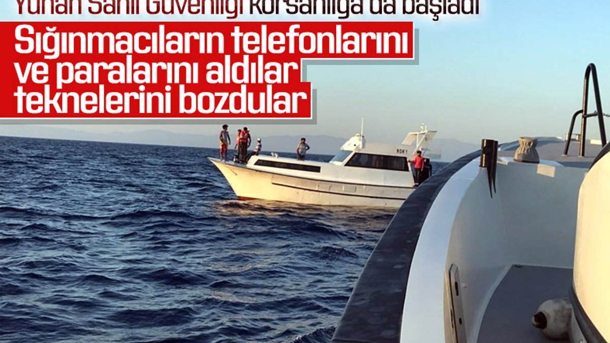 Yunan Sahil Güvenliği, sığınmacıları soyuyor