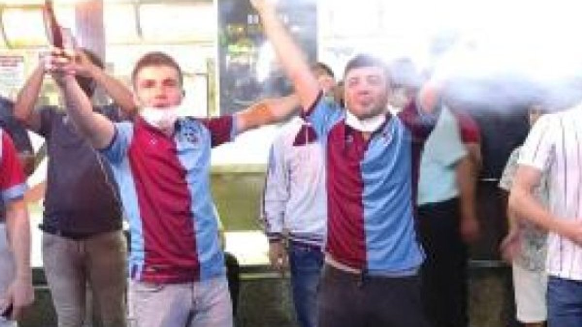 Trabzon'da kupa coşkusu