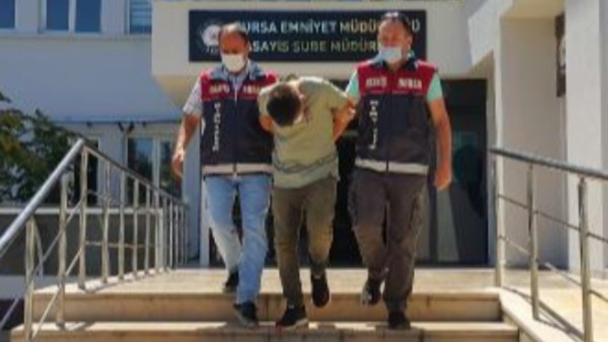 Bursa'da konteynerı ikinci kez çalan hırsız tutuklandı