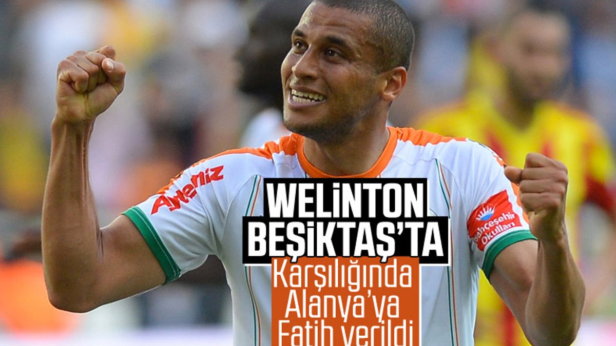 Beşiktaş, Alanyaspor ile Welinton için anlaştı