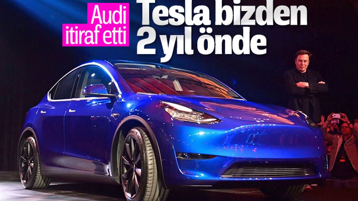 Audi: Tesla bizden iki yıl daha ileride