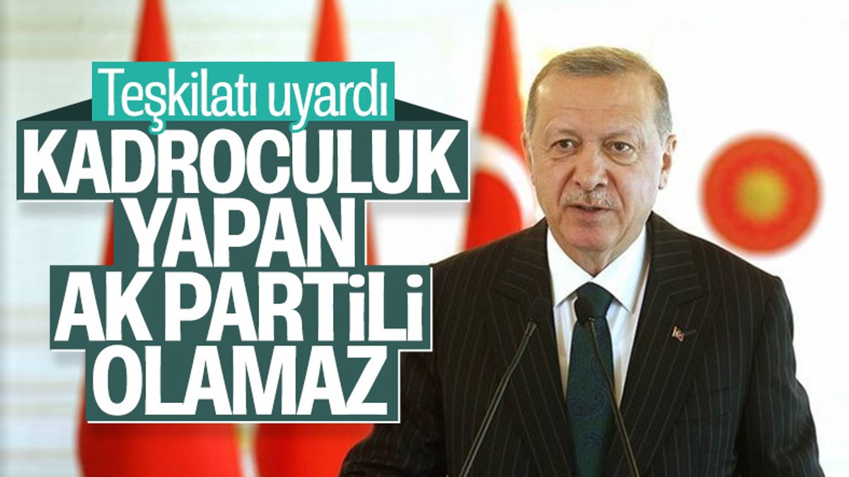 Cumhurbaşkanı Erdoğan il teşkilatları ile bayramlaştı
