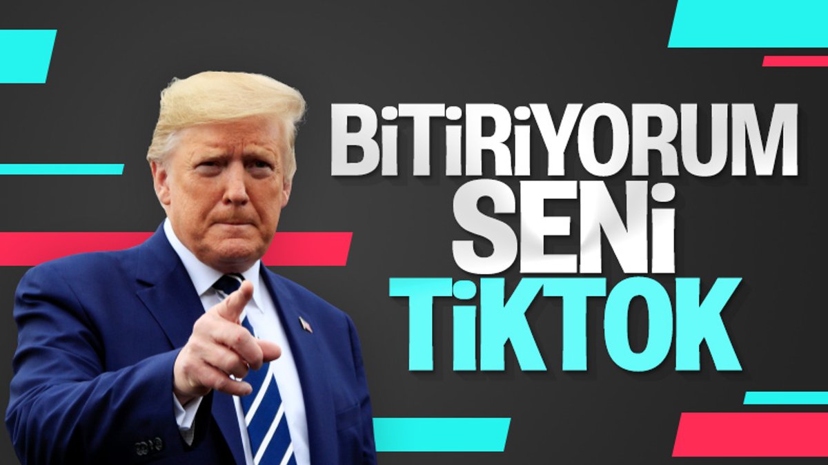 Trump: ABD'de TikTok'u yasaklayacağız