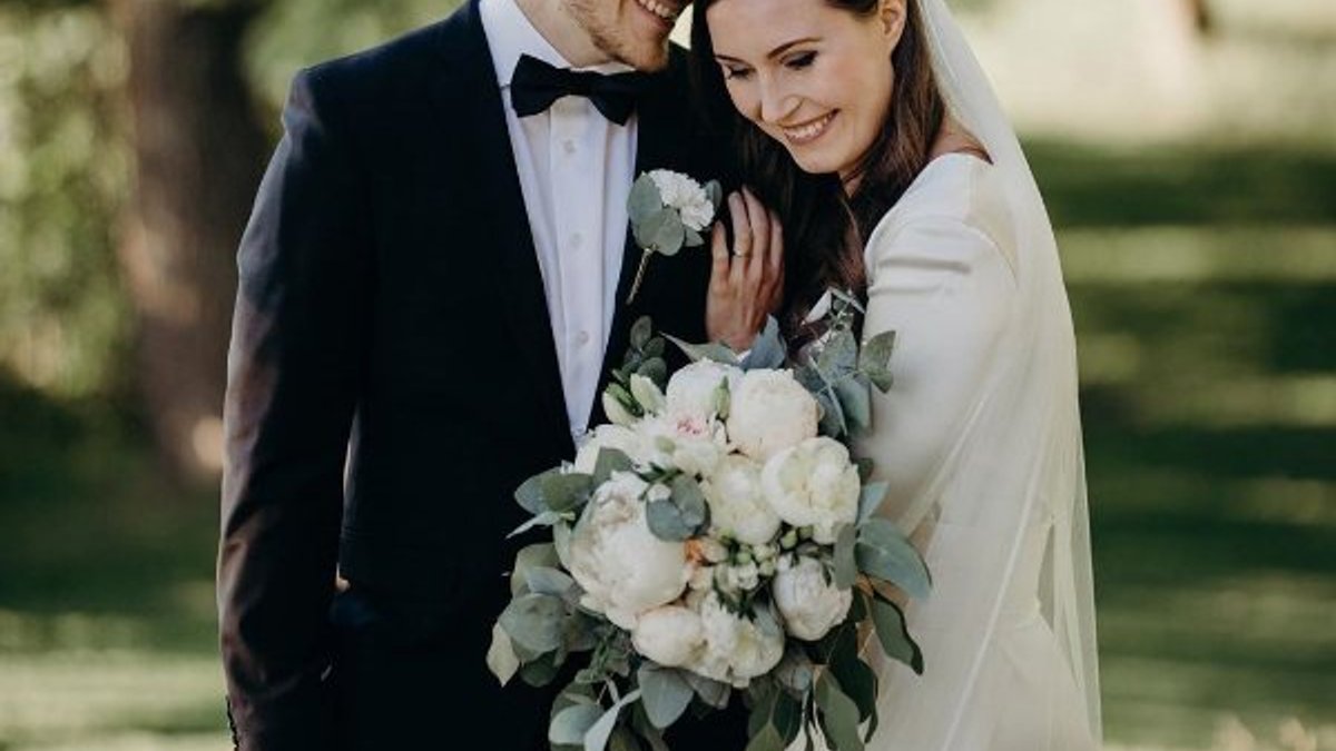 Finlandiya Başbakanı Sanna Marin evlendi