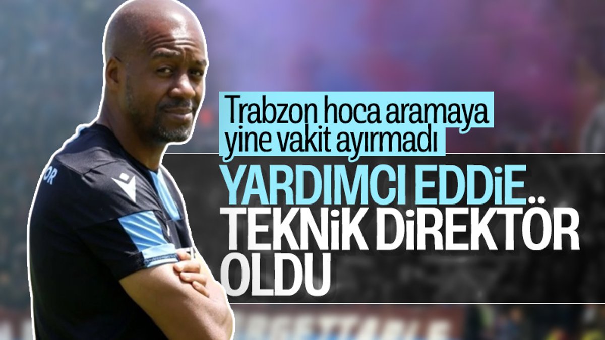 Trabzonspor'un yeni teknik direktörü Eddie Newton oldu