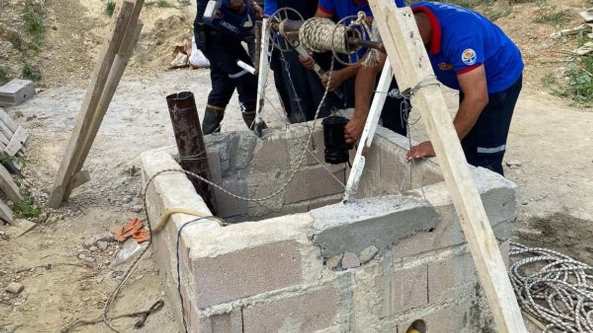 Adana'da su kuyusuna giren 4 kişi hayatını kaybetti