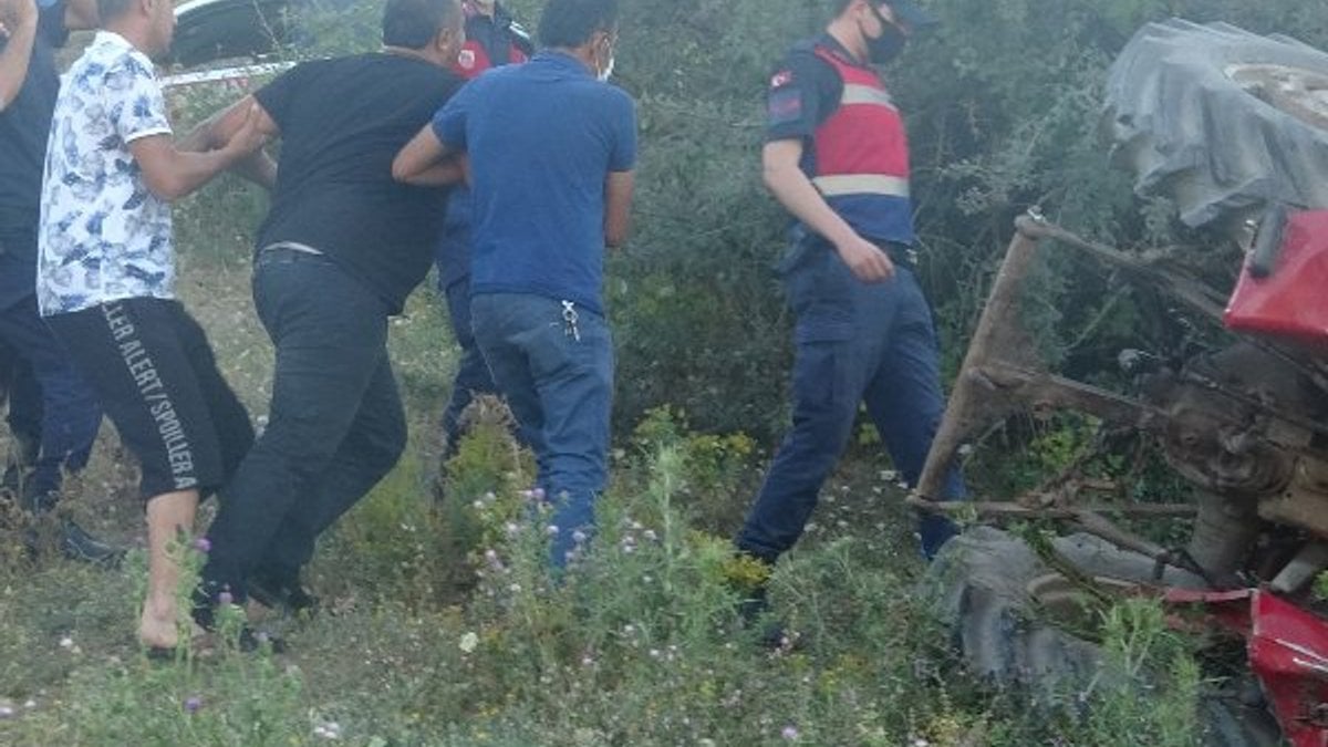 Bolu'da bir çocuk traktörü devirdi: 1 ölü 1 yaralı