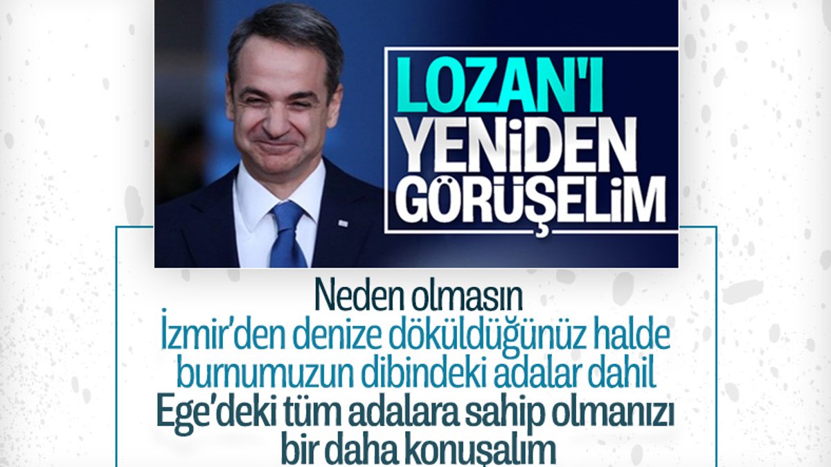 Yunanistan'dan Türkiye'ye Lozan çağrısı