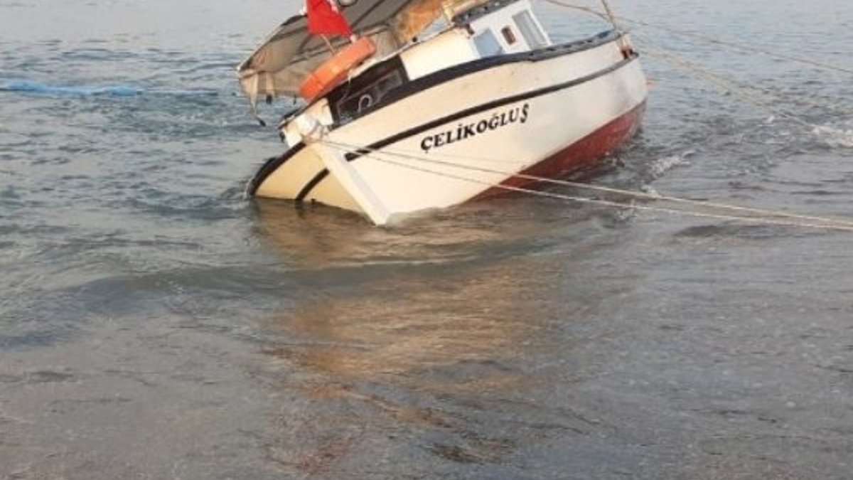 Antalya'da balıkçı mahsur kaldı: Meslektaşları kurtardı