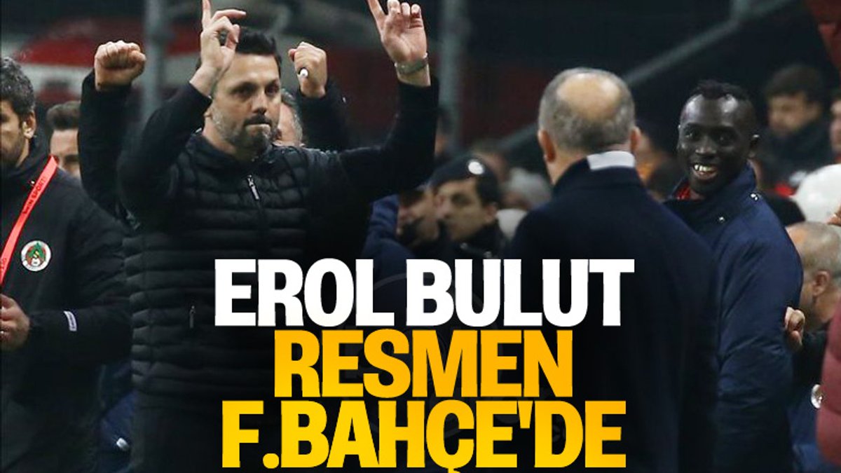Fenerbahçe, Erol Bulut'u açıkladı