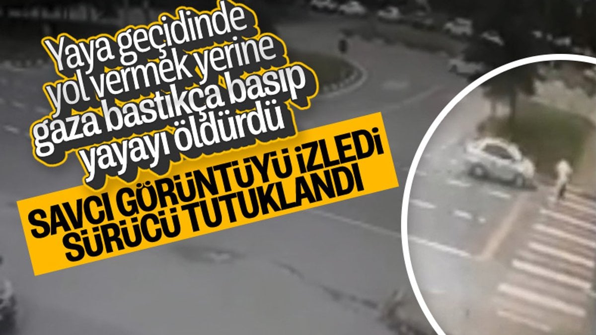 Trabzon'da yaya geçidinde yayayı ezen sürücü tutuklandı