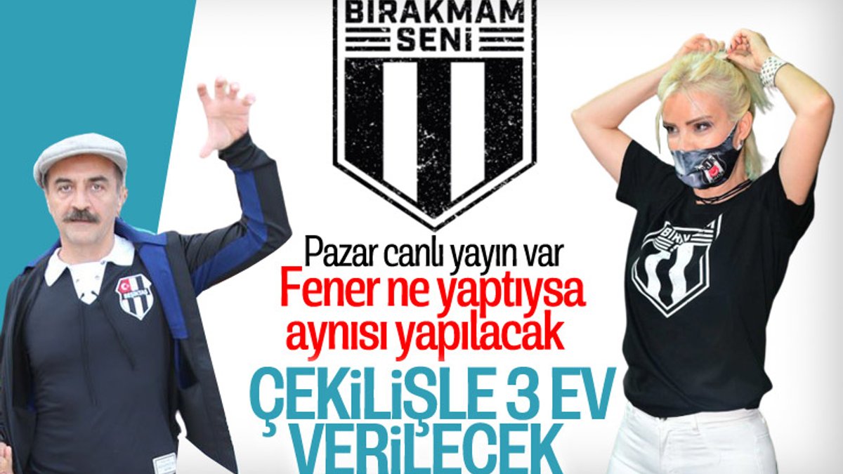 Beşiktaş'tan 'Bırakmam Seni' kampanyası için özel gece