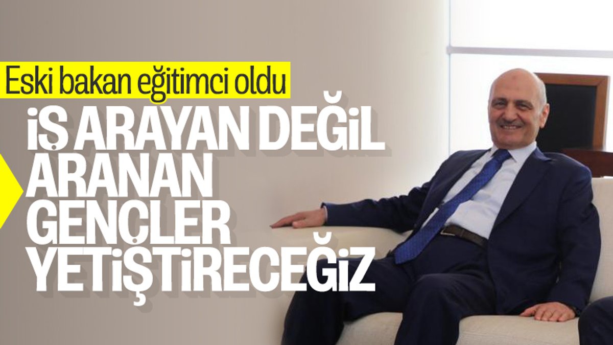 Erdoğan Bayraktar, kurduğu liseyi anlattı