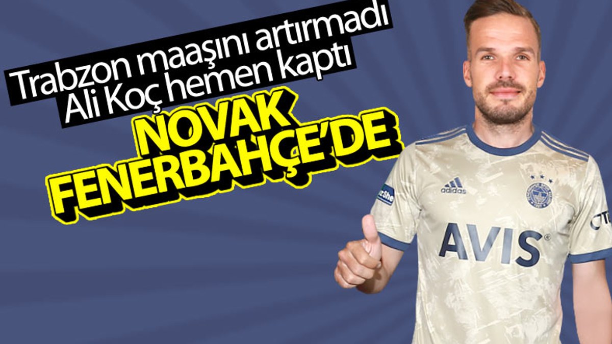 Filip Novak Fenerbahçe'de