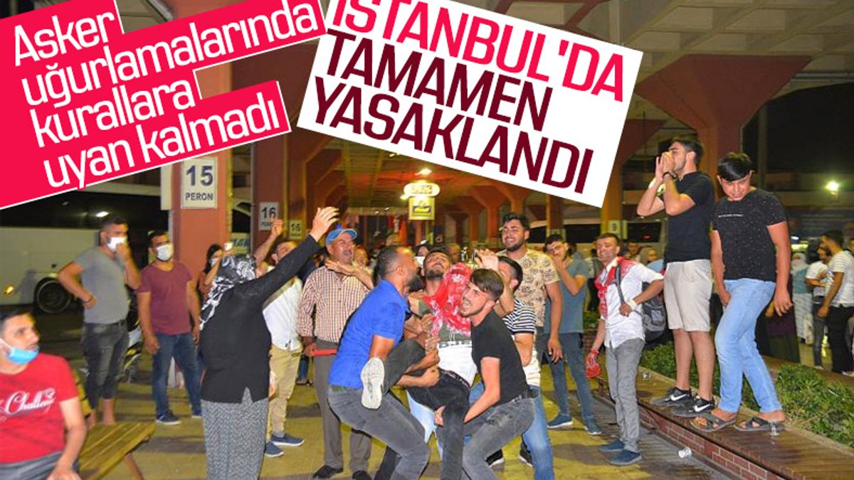 Vali Yerlikaya: İstanbul'da toplu asker uğurlaması yasak