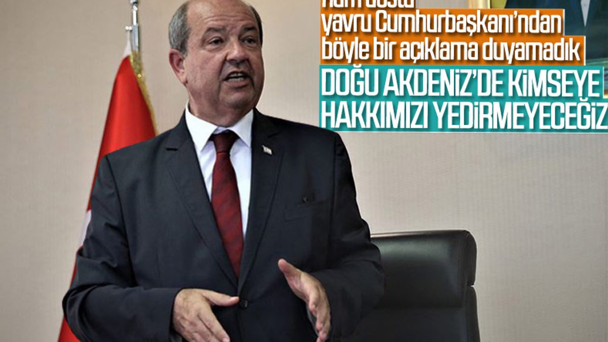 KKTC Başbakanı: Doğu Akdeniz'deki haklarımızı koruyacağız