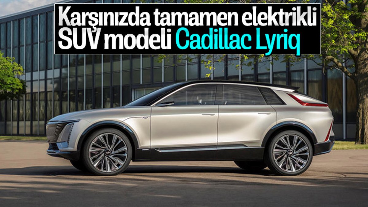Cadillac, tamamen elektrikli ilk aracı Lyriq'i tanıttı