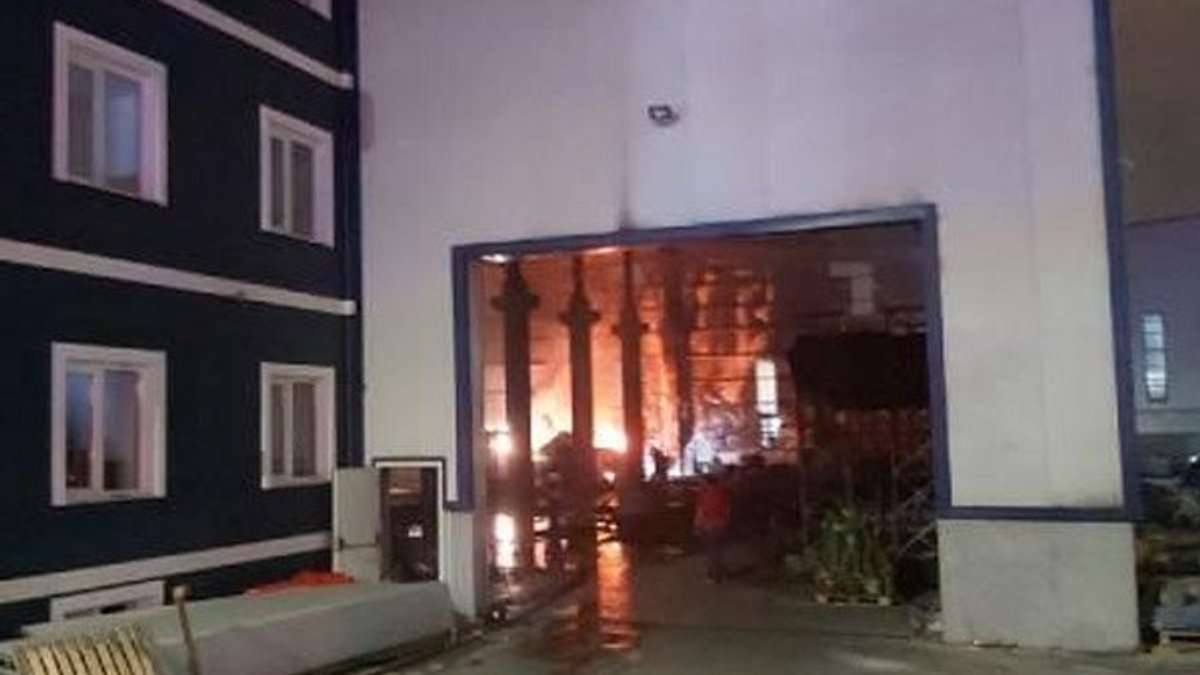 Kocaeli'de bir fabrikada 1,5 ayda ikinci yangın